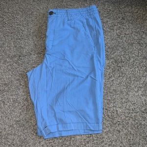 Blue Calvin Klein Khaki Shorts